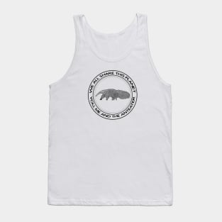 Anteater - We All Share This Planet - animal design on white Tank Top